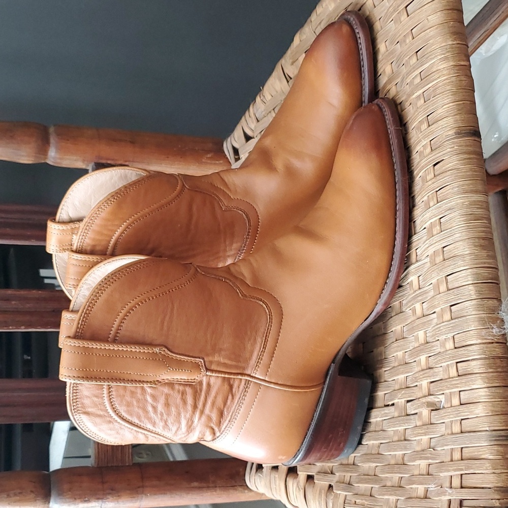 Tecovas short leather 8.5 boots